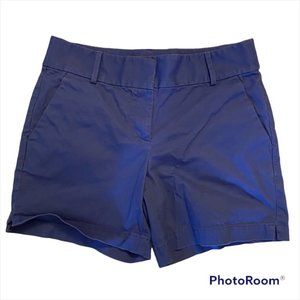LOFT Riviera Short 6-inch inseam Bright Blue Size 4